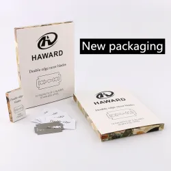 HAWARD - barberblade - dobbeltkant - 5/10/30/50 stk.