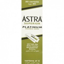Astra Superior - Platin-Rasierklingen - Doppelschneide - 100 Stück