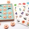 Candywood Kids Wooden Memory Match Chess Game Children Early Educational 3D Puzzles Family Party Casual Game Puzzles