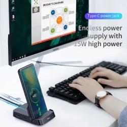 Baseus Type C HUB Docking Station For Samsung S20 S10 Dex Pad Station USB C To HDMI-compatible Dock Power Adapter For Huawei P30