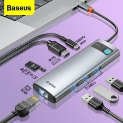 Baseus - USB C HUB USB Typ-C - Multi HUB 3.0 - Ethernet - Splitter - Adapter - für Macbook / Samsung
