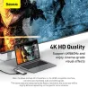 Baseus - USB C HUB USB typ-C - multi HUB 3.0 - Ethernet - rozdzielacz - przejściówka - do Macbooka / SamsungaHuby