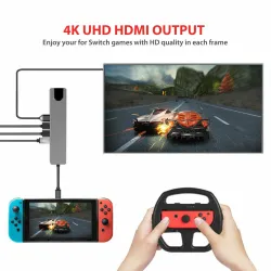 USB-C hub - multipoort adapter - splitter - USB 3 - HDMI - RJ45 PDHubs