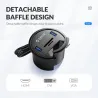 Przelotka na biurko - HUB USB 3.0 typ-C - rozdzielacz wysokiej prędkości - z adapterem SD/TF/słuchawki/mikrofon - do PCHuby