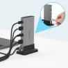 11 w 1 - USB C HUB Type-C do multi HDMI RJ45 VGA - USB 3.0 / 2.0 - adapter - stacja dokującaRozgałęźniki