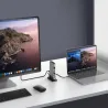 11 w 1 - USB C HUB Type-C do multi HDMI RJ45 VGA - USB 3.0 / 2.0 - adapter - stacja dokującaRozgałęźniki