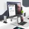 11 w 1 - USB C HUB Type-C do multi HDMI RJ45 VGA - USB 3.0 / 2.0 - adapter - stacja dokującaRozgałęźniki