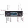 RadioRadio de coche Bluetooth Din 1 - AUX / TF / USB FM / MP3 - 60Wx4 - llamadas manos libres