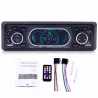 Autoradio Bluetooth Din 1 - AUX/TF/USB FM/MP3 - 60Wx4 - vivavoce