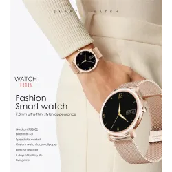 Inteligentny Smart Watch - tętno - ciśnienie krwi - wodoodporny - Android / IOSZegarki