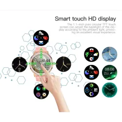 Inteligentny Smart Watch - tętno - ciśnienie krwi - wodoodporny - Android / IOSZegarki