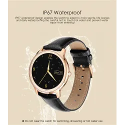 Inteligentny Smart Watch - tętno - ciśnienie krwi - wodoodporny - Android / IOSZegarki