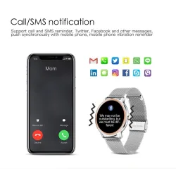 Inteligentny Smart Watch - tętno - ciśnienie krwi - wodoodporny - Android / IOSZegarki
