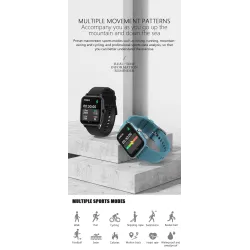 COLMI P8 Plus - 1,69 cala Smart Watch - GTS 2 - pełny dotyk - fitness tracker - monitorowanie snu - połączenia - wodoodpornyW...