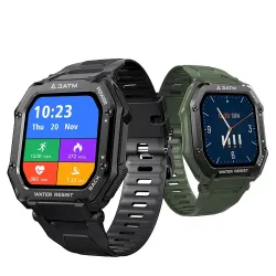 KOSPET ROCK - Smart Watch - Bluetooth - Android / IOS - wasserdicht - Fitness-Tracker - Blutdruckmessgerät