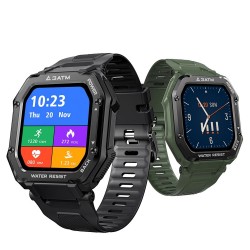 KOSPET ROCK - Smart Watch - Bluetooth - Android / IOS - waterproof - fitness tracker - blood pressure monitorSmart Wear