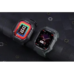 KOSPET ROCK - Smart Watch - Bluetooth - Android / IOS - wodoodporny - fitness tracker - ciśnieniomierzInteligentne zużycie