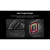 KOSPET ROCK - Smart Watch - Bluetooth - Android / IOS - wodoodporny - fitness tracker - ciśnieniomierzInteligentne zużycie