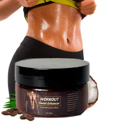 Afslankcrème - thermoactieve gel - vetverbranding / anti cellulitis effectMassage