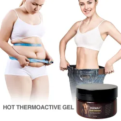 Slimming cream - thermoactive gel - fat burning / anti cellulite effect