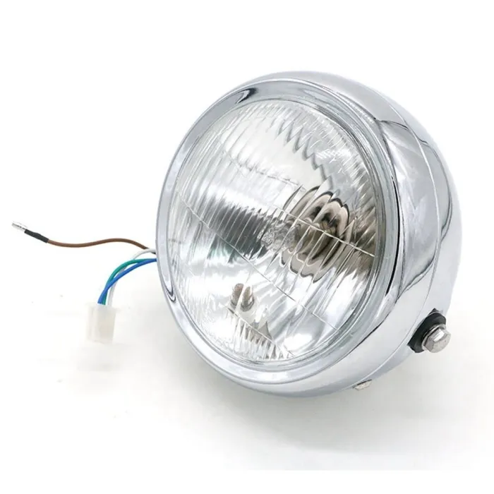 6 1/2" - retro motorfiets koplampVerlichting
