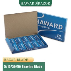 HAWARD - barberblade - dobbeltkant - 5/10/30/50 stk.