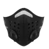 PM25 - masque protecteur buccal / facial - double valve d'air - anti bactérien / anti pollution