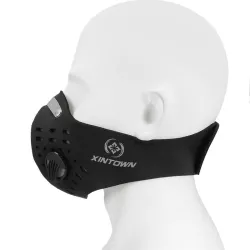 Mascarillas bucalesPM25 - mascarilla protectora bucal / facial - válvula de aire doble - antibacteriano / anticontaminación