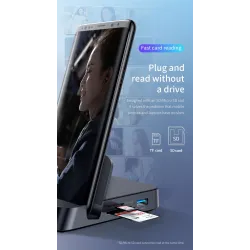 Baseus - stacja dokująca - ładowarka z podstawką - HUB typu C do HDMI - dla Samsung S20 S10 / Huawei P30Ładowarki