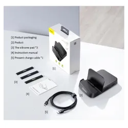 Baseus Type C HUB Docking Station For Samsung S20 S10 Dex Pad Station USB C To HDMI-compatible Dock Power Adapter For Huawei P30