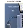 UGREEN - HUB USB C double type-C vers multi USB 3.0 4K HDMI - adaptateur Thunderbolt 3 - pour MacBook Pro Air