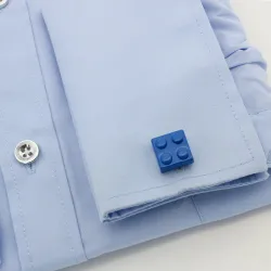Classic cufflinks - multicolor bricks design