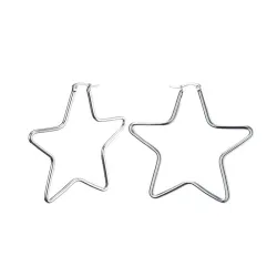Hoop earrings for women - silver - gift