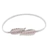 Stretch riem met metalen bladgespRiemen