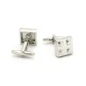 Classic cufflinks - multicolor bricks design