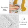 Waterproof PVC Wallpaper Marble Gravel Wall Sticker For Kitchen Cabinet Countertop Self-adhesive Contact Paper Decor