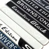 Autosticker - embleem - Brownstone / Executive White / Black / Limited EditionStickers