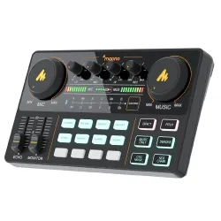 LITE AM200-S1 - alles-in-een microfoon - mixer kit - audio interface - met condensator microfoon / koptelefoonMicrofonen