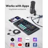 LITE AM200-S1 - alles-in-een microfoon - mixer kit - audio interface - met condensator microfoon / koptelefoonMicrofonen