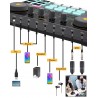 LITE AM200-S1 - all-in-one microphone - mixer kit - audio interface - with condenser microphone / earphones
