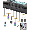 LITE AM200-S1 - alles-in-een microfoon - mixer kit - audio interface - met condensator microfoon / koptelefoonMicrofonen
