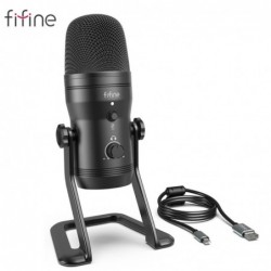 FIFINE - recording microphone - podcast - USB - for PC / PS4 / Mac