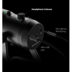 FIFINE - recording microphone - podcast - USB - for PC / PS4 / MacMicrophones