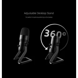 FIFINE - recording microphone - podcast - USB - for PC / PS4 / MacMicrophones