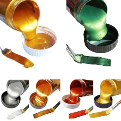 Metallic acrylverf - waterdicht - voor het kleuren van beeldhouwwerken / kleding / graffitiHobby & verzamelingen