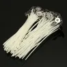 White candle cotton wicks r - homemade candle making - gift - 30 pieces