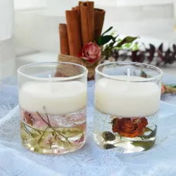 Transparent jelly wax - for candle making