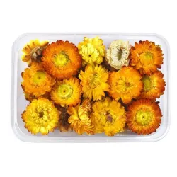 Flores artificialesDried flowers - chrysanthemum - crystal epoxy resin filling - crafts - decoration - DIY