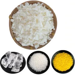 Naturalny wosk sojowy - / biały wosk pszczeli / wosk kokosowy / wosk z galaretki - do wyrobu świec - bezdymnyŚwieczki & Uchwyty