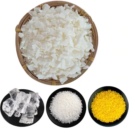 Naturalny wosk sojowy - / biały wosk pszczeli / wosk kokosowy / wosk z galaretki - do wyrobu świec - bezdymnyŚwieczki & Uchwyty